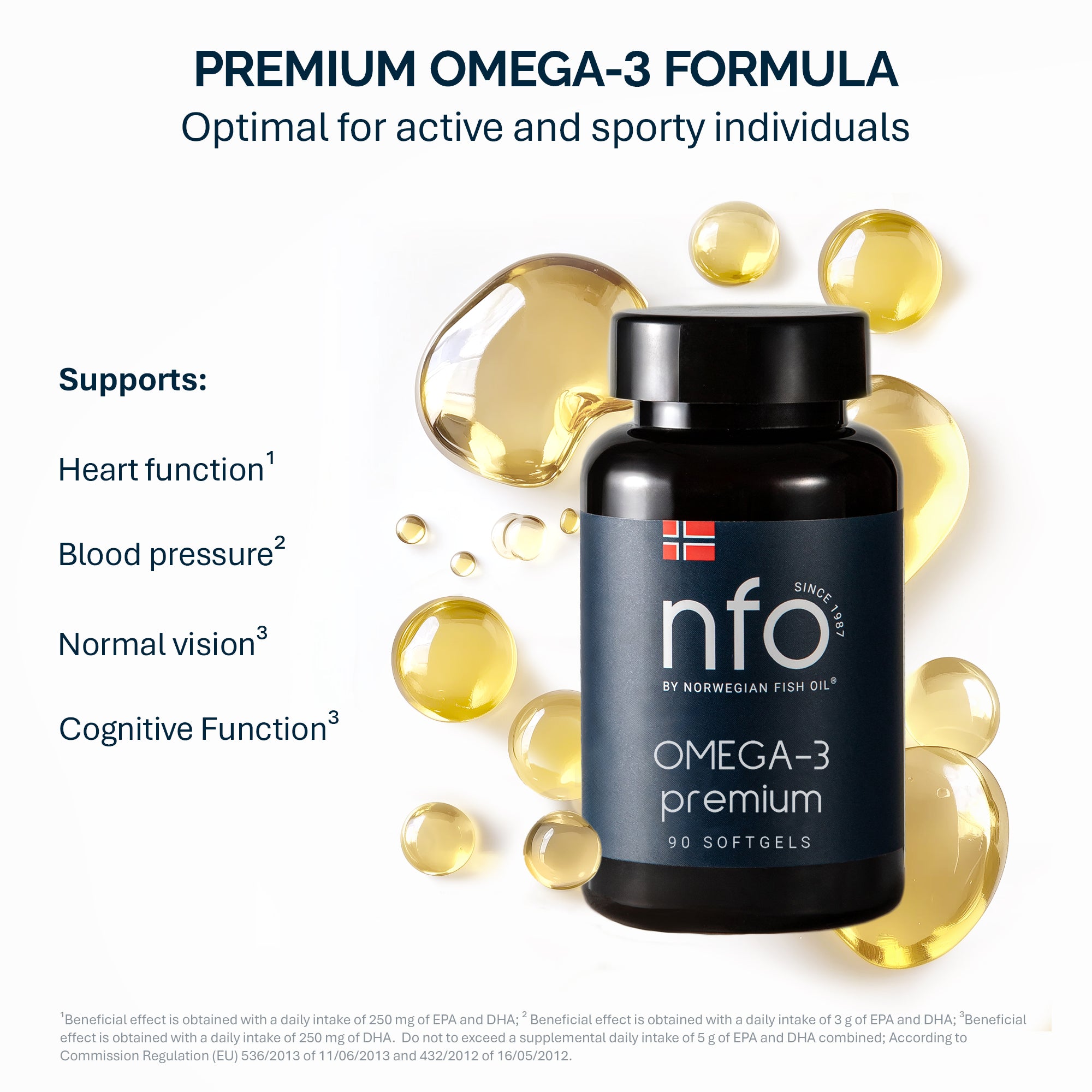 Omega-3 Premium – 90 Kapseln