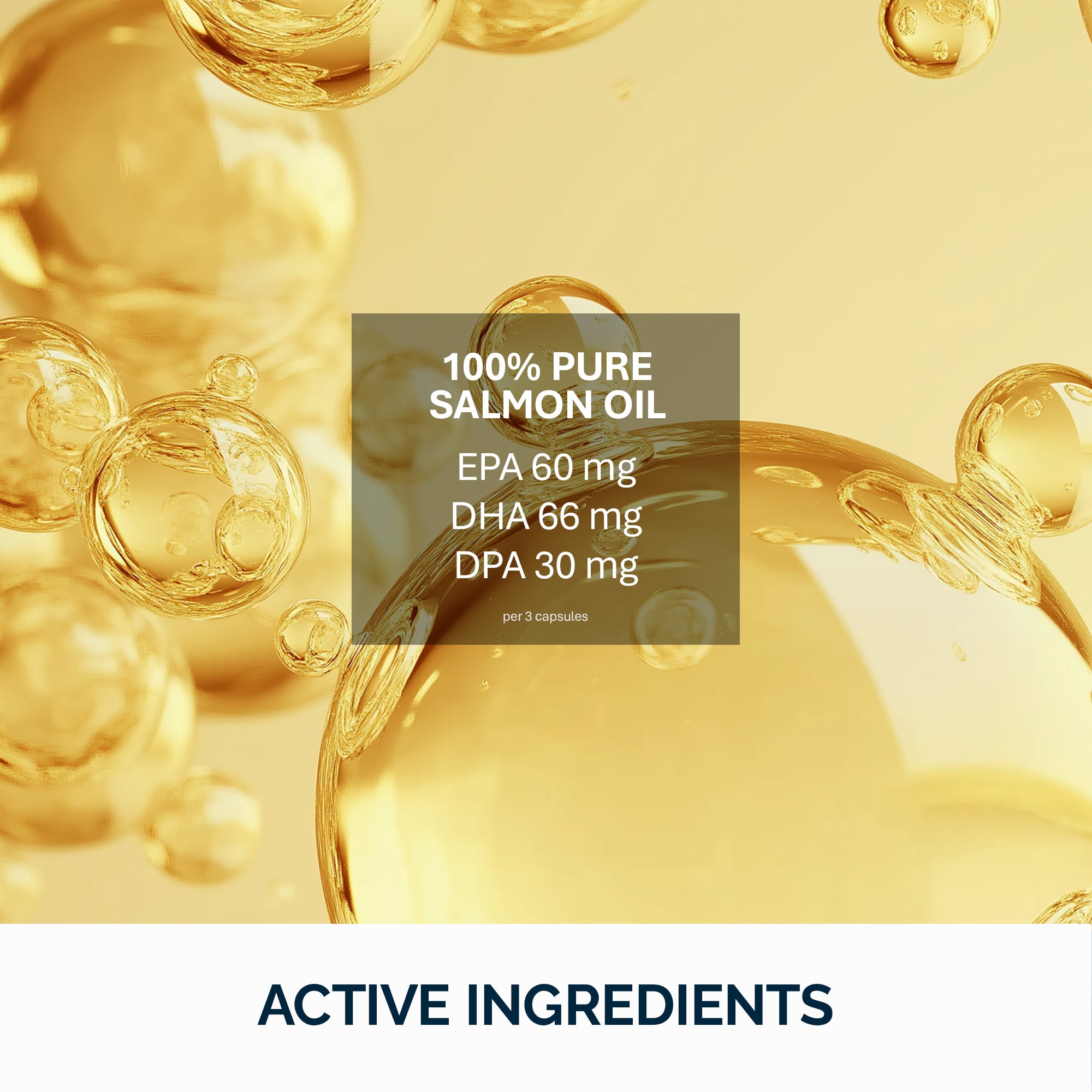 Omega 3-6-9 Salmon Oil - 120 Softgels