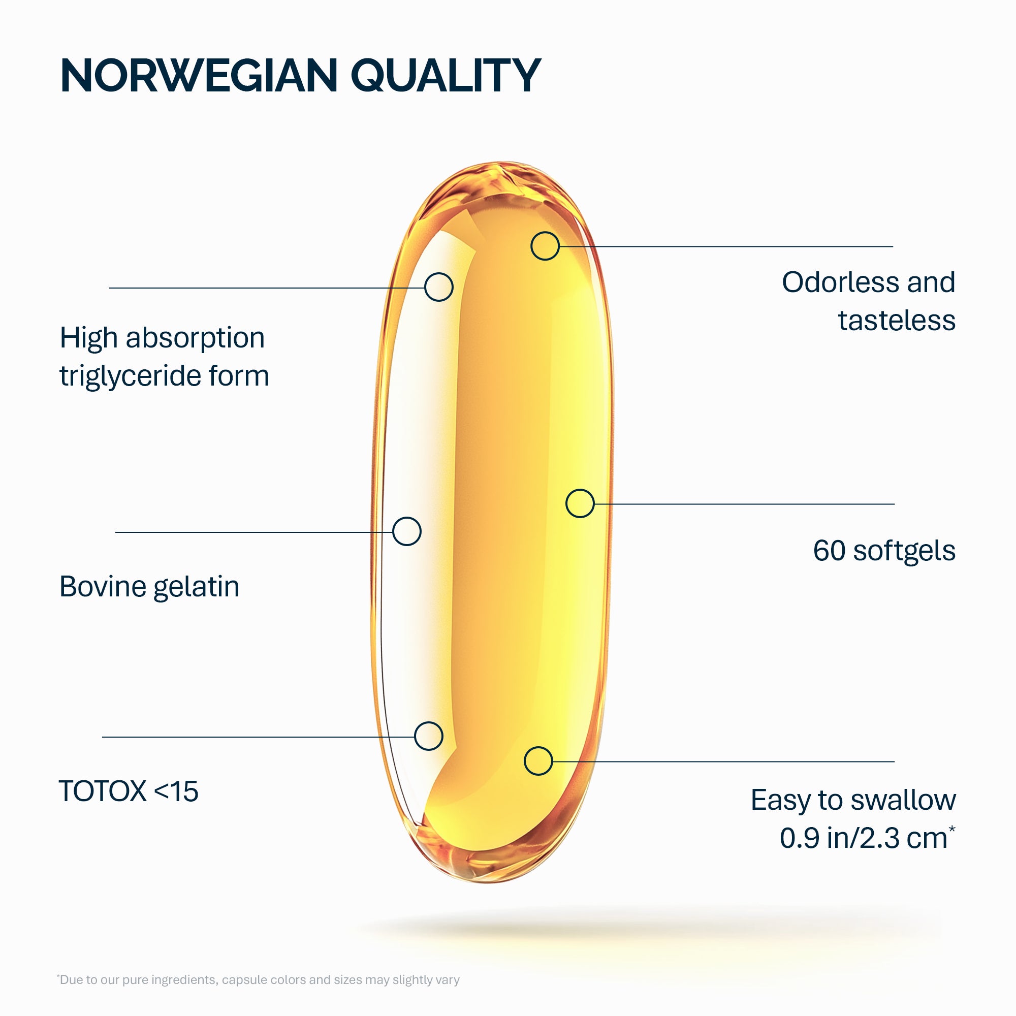 Omega-3 Forte – 60/360 Kapseln