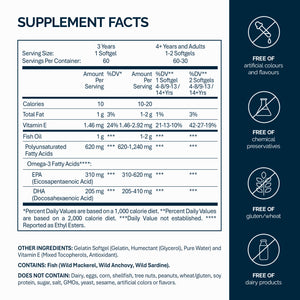 Omega-3 Forte – 60/360 Kapseln