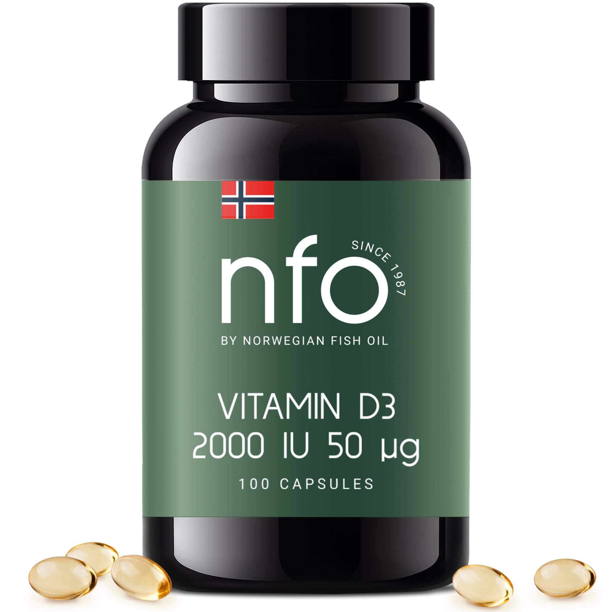 Vitamin D3 2.000 IE – 100 Kapseln