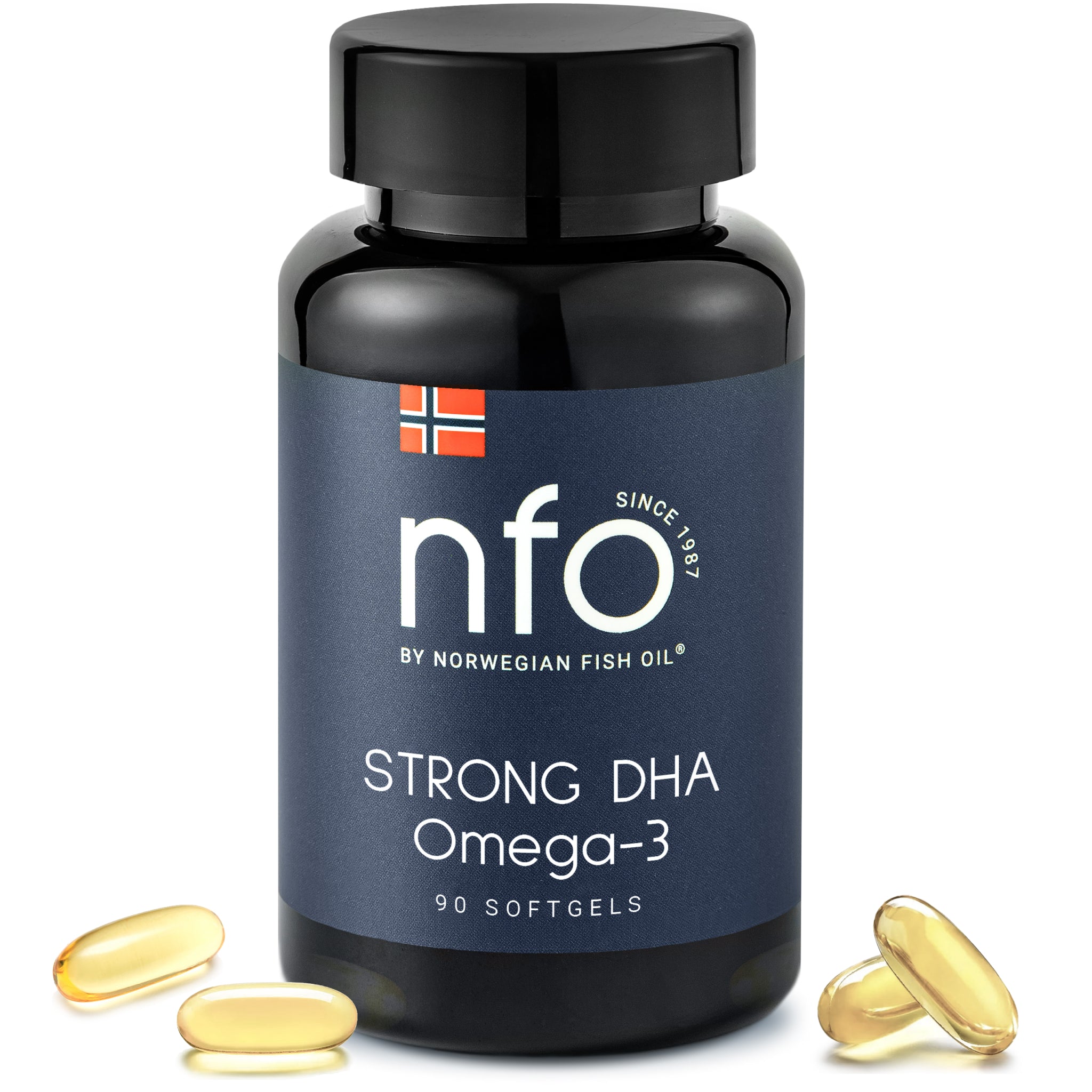 Omega-3 Strong DHA - 90 Kapseln