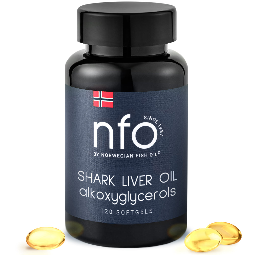 Omega-3 Shark Liver Oil – 120 Kapseln