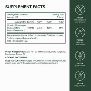 Spray Vitamine D3 Bébé 20 ml