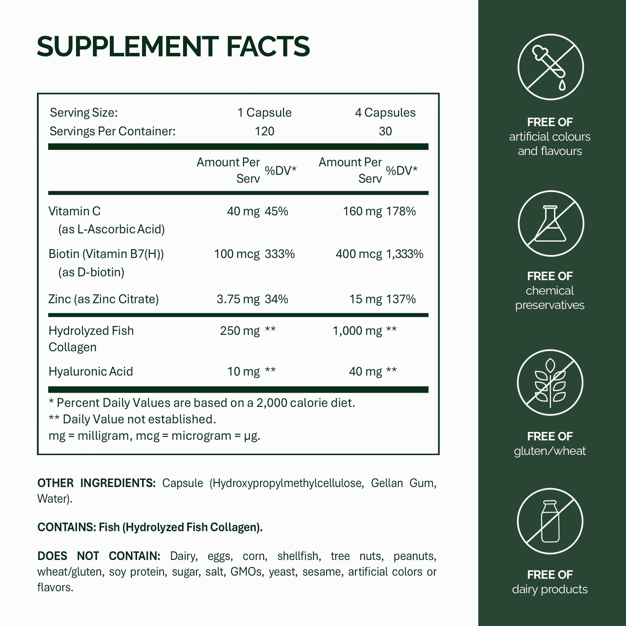 Collagen & Hyaluronic Acid