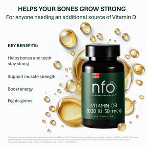 Vitamin D3 2,000 IU 50 mcg