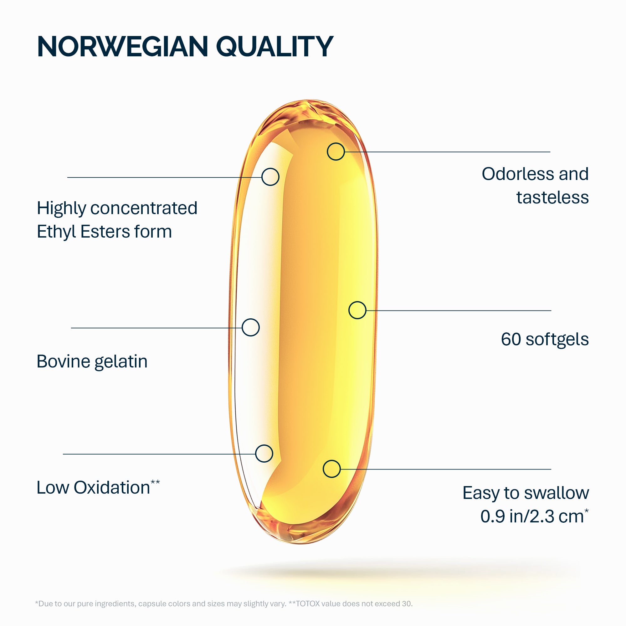 Omega-3 Forte – 60/360 Kapseln