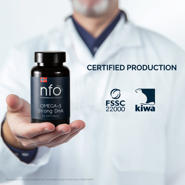 Omega-3 Strong DHA - 90 Kapseln