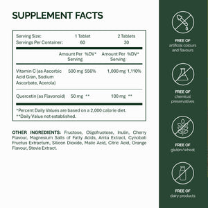 Vitamin C mit Quercetin